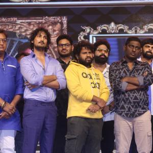 NTR at Das ka Dhamki Pre Release Event