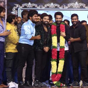 NTR at Das ka Dhamki Pre Release Event