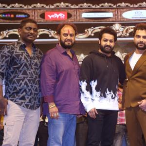 NTR at Das ka Dhamki Pre Release Event