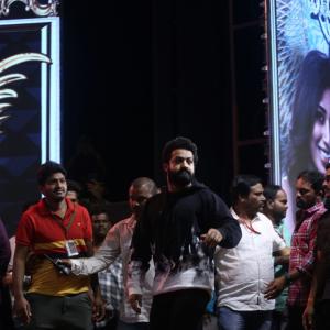 NTR at Das ka Dhamki Pre Release Event