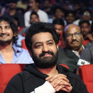 NTR at Das ka Dhamki Pre Release Event