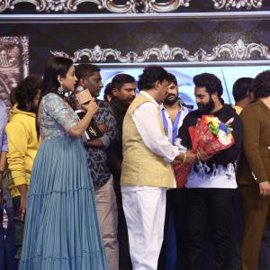 NTR at Das ka Dhamki Pre Release Event