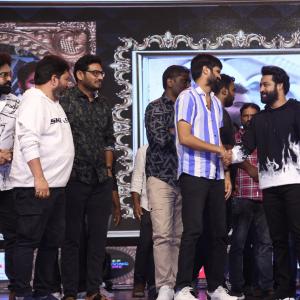 NTR at Das ka Dhamki Pre Release Event