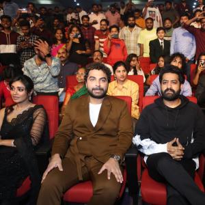NTR at Das ka Dhamki Pre Release Event