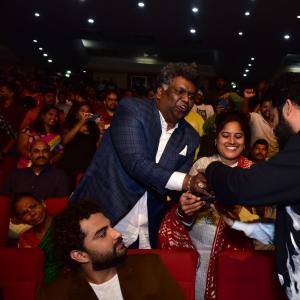 NTR at Das ka Dhamki Pre Release Event