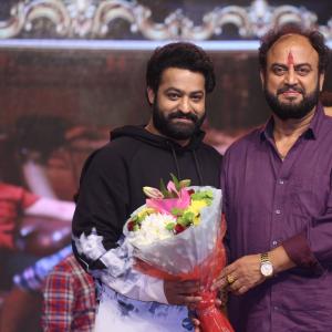 NTR at Das ka Dhamki Pre Release Event