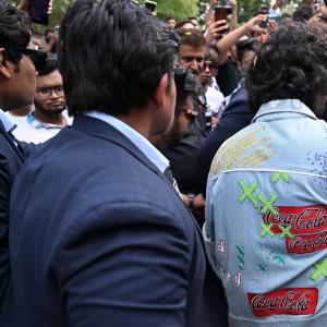 Nani Dasara Movie Promotions at Ahmedabad