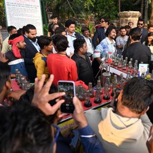 Nani Dasara Movie Promotions at Ahmedabad