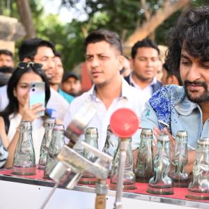 Nani Dasara Movie Promotions at Ahmedabad