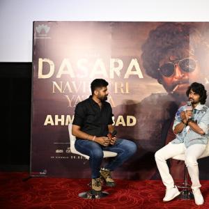 Nani Dasara Movie Promotions at Ahmedabad
