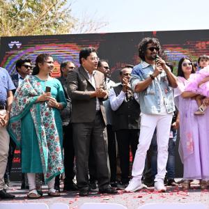 Nani Dasara Movie Promotions at Ahmedabad