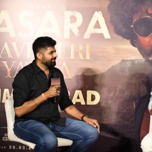 Nani Dasara Movie Promotions at Ahmedabad