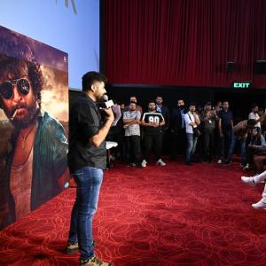 Nani Dasara Movie Promotions at Ahmedabad