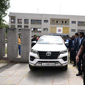 Nani Dasara Movie Promotions at Ahmedabad