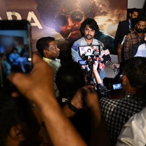 Nani Dasara Movie Promotions at Ahmedabad