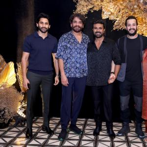 Celebs at Ram charan Birthday Bash Event