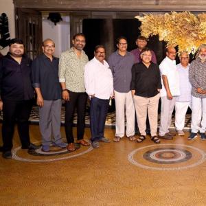 Celebs at Ram charan Birthday Bash Event