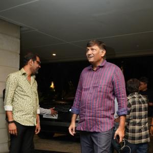 Celebs at Ram charan Birthday Bash Event