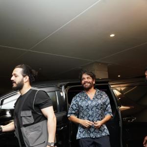 Celebs at Ram charan Birthday Bash Event