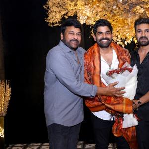Celebs at Ram charan Birthday Bash Event