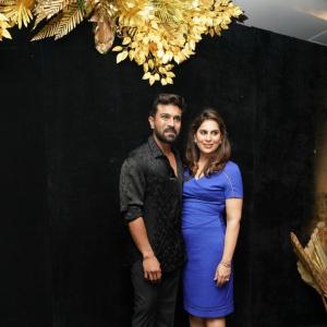 Celebs at Ram charan Birthday Bash Event