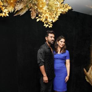 Celebs at Ram charan Birthday Bash Event