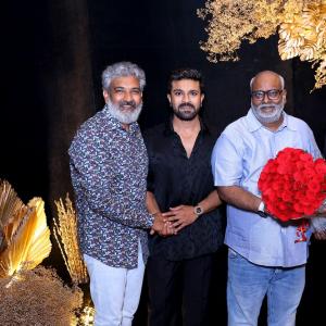 Celebs at Ram charan Birthday Bash Event