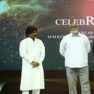TFI 24 crafts celebrate the Oscar award winners MM Keeravaani and Chandrabose