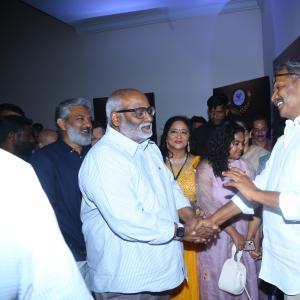 TFI 24 crafts celebrate the Oscar award winners MM Keeravaani and Chandrabose