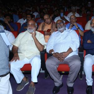 TFI 24 crafts celebrate the Oscar award winners MM Keeravaani and Chandrabose