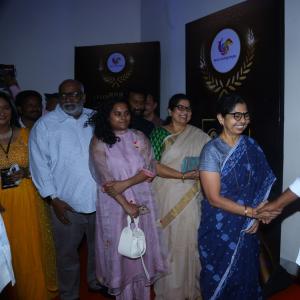 TFI 24 crafts celebrate the Oscar award winners MM Keeravaani and Chandrabose