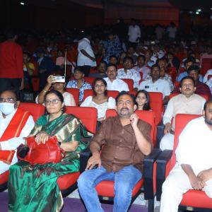 TFI 24 crafts celebrate the Oscar award winners MM Keeravaani and Chandrabose