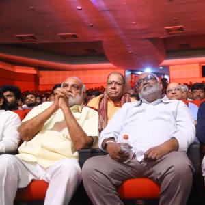 TFI 24 crafts celebrate the Oscar award winners MM Keeravaani and Chandrabose