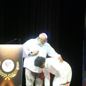 TFI 24 crafts celebrate the Oscar award winners MM Keeravaani and Chandrabose