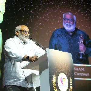 TFI 24 crafts celebrate the Oscar award winners MM Keeravaani and Chandrabose