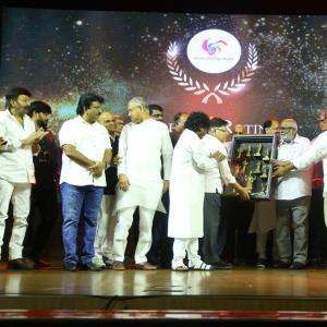 TFI 24 crafts celebrate the Oscar award winners MM Keeravaani and Chandrabose