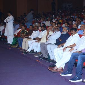 TFI 24 crafts celebrate the Oscar award winners MM Keeravaani and Chandrabose