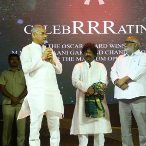 TFI 24 crafts celebrate the Oscar award winners MM Keeravaani and Chandrabose