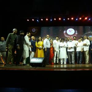 TFI 24 crafts celebrate the Oscar award winners MM Keeravaani and Chandrabose