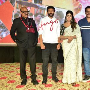 Gopichand's Ramabanam Movie DHARUVEYY RA Song Launch