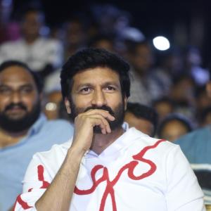 Gopichand's Ramabanam Movie DHARUVEYY RA Song Launch