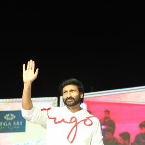 Gopichand's Ramabanam Movie DHARUVEYY RA Song Launch