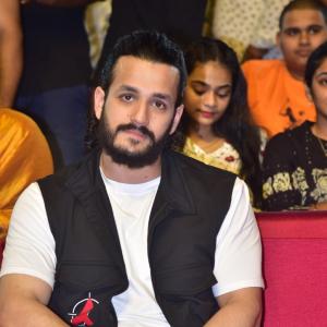 Agent Movie Trailer Launch Event at Kakinada