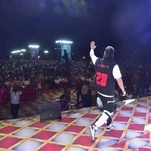 Agent Movie Trailer Launch Event at Kakinada