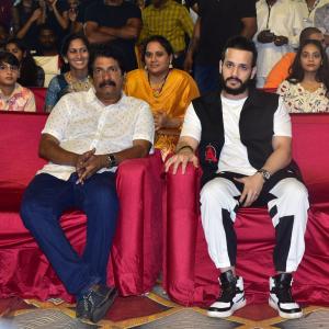 Agent Movie Trailer Launch Event at Kakinada