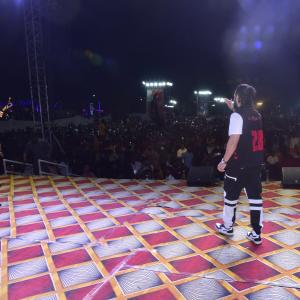 Agent Movie Trailer Launch Event at Kakinada