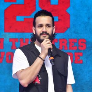 Agent Movie Trailer Launch Event at Kakinada