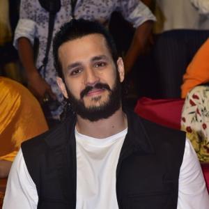 Agent Movie Trailer Launch Event at Kakinada