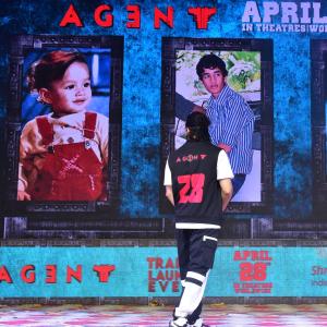 Agent Movie Trailer Launch Event at Kakinada