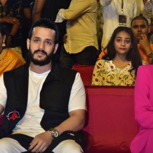 Agent Movie Trailer Launch Event at Kakinada